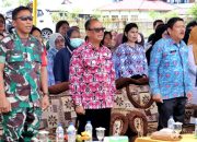 Plt Bupati Simalungun Hadiri Pelayanan KB, Kesehatan Dalam Rangka TMMD ke 122 Tahun 2024.