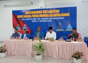 Muscam KNPI Kecamatan Bandar Sukses, Addnan K. Nasution Terpilih Jadi Ketua DPC Kec. Bandar