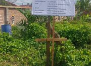 Proyek Pembangunan Tembok Pembatas di Balai Benih Perkebunan Diduga Asal Jadi dan Kurang Pengawasan