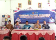 Polres OKI Adakan Kegiatan Makan Siang Bergizi di SDN 1 Pulau Gemantung Ulu