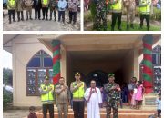 Polsek Tanah Jawa Jaga Keamanan Ibadah Natal, Situasi Kondusif di Gereja HKBP Muara Mulia