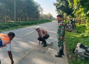 Unit Gakkum Sat Lantas Polres Simalungun Tangani Kecelakaan Maut di Jalan Siantar-Tebing Tinggi, Buru Pengemudi Mobil yang Kabur