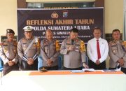 Polres Simalungun Gelar Refleksi Akhir Tahun: Tindak Pidana Narkoba Meningkat, Kamtibmas Terjaga