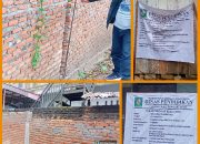 Proyek Pembangunan Pagar SMP N1 dan SMP N2 Diduga Asal Jadi dan Kurang Pengawasan