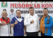 Jajaran KNPI Simalungun Hadiri MUSORKAB ke IV KONI Kabupaten Simalungun