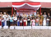 Polres Simalungun Gelar Doa Bersama Syukuri Sukses Pilkada Aman dan Damai, Serahkan Bantuan untuk Anak Yatim