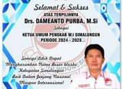 Apresiasi Kinerja Drs. Dameanto Purba, M.Si Terpilih untuk Kedua Kalinya sebagai Ketum Pengkab Wushu simalungun