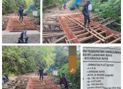 Pembangunan Jembatan Di Nagori Lokkung Raya Menuai Kontroversi,Warga Minta Dinas Terkait Mengauditnya.