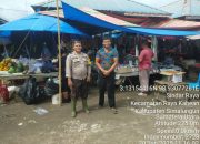 Pasar Sindar Raya Disidak, Babinsa dan F. SPTI-K. SPSI Dorong Perubahan Besar