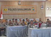 Kapolres Simalungun Ikuti Diskusi Panel Peningkatan Kinerja Kapolsek di Polda Jajaran