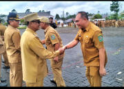 Optimalisasi Pelayanan Publik Pasca Libur Nasional Tahun Baru 2025, ASN Pemkab Simalungun Gelar Apel Gabungan