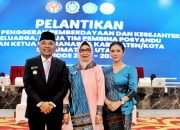*Ny. Darmawati Anton Achmad Saragih Di Lantik Sebagai Ketua TP PKK Kabupaten Simalungun Periode 2025-2030*