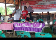 Pelaksanaan Reses Kedua Masa persidangan Kedua DPRD Sumatera Utara Mangapul Purba,S.E.,M.I.kom di Gurilla Berjalan Sukses.