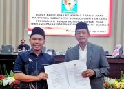 *DPRD Simalungun Terima dan Setujui Ranperda Perubahan Perda Tentang Pajak dan Retribusi Daerah, Wakil Bupati Sampaikan Apresiasi*
