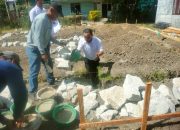 Warga Sambut Penuh Semangat, Peletakan Batu Pertama Kantor Pangulu Bangun Rakyat Terselenggara Khidmat