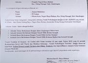 Surat Tanah Milik Warga Sibara-bara Hilang, Keluarga Imbau Masyarakat Bantu Pencarian