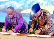 Bupati Simalungun Tandatangani Nota Kesepahaman Pengelolaan Data dengan BPS RI di Medan