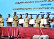 Bupati Simalungun Tandatangani MoU Terkait Penguatan Integritas Pelaksanaan Pidana Kerja Sosial Bagi Pelaku Tipiring