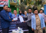 BEM AMIK POLIBISNIS PERDAGANGAN dan PK KNPI BANDAR MASILAM Serahkan Donasi Bantuan Bencana Alam Ke Posko MUI Pematang Siantar
