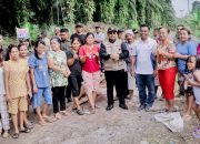 Tinjau Jalan Putus Akibat Longsor, Bupati Simalungun Himbau Masyarakat Untuk Berhati-hati