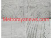 APBD 2025 Diduga Jadi Proyek Gagal Mutu, Jalan Nagori Limag Raya Retak Dini, DPRD Bungkam