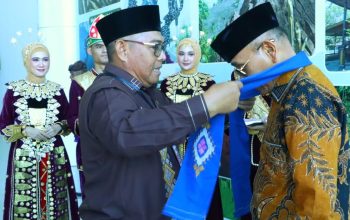 Hadiri PENAS Petani Nelayan XVII Tahun 2026, Bupati Simalungun Disambut Gubernur Gorontalo.