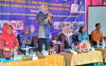 Tim Monitoring TP PKK Sumut Kunjungi 5 Nagori Percontohan di Simalungun